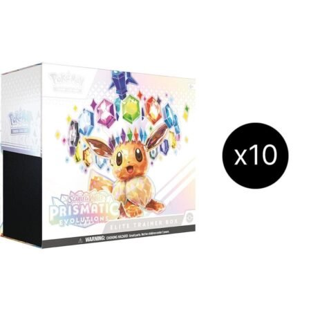 Prismatic Evolutions Elite Trainer Box Case - SV